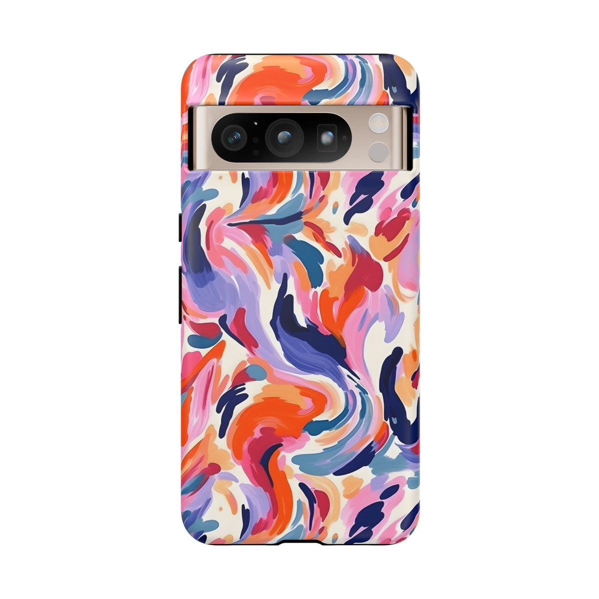 Abstract Painting Design Phone Case – Modern Art-Inspired Phone Cover 3