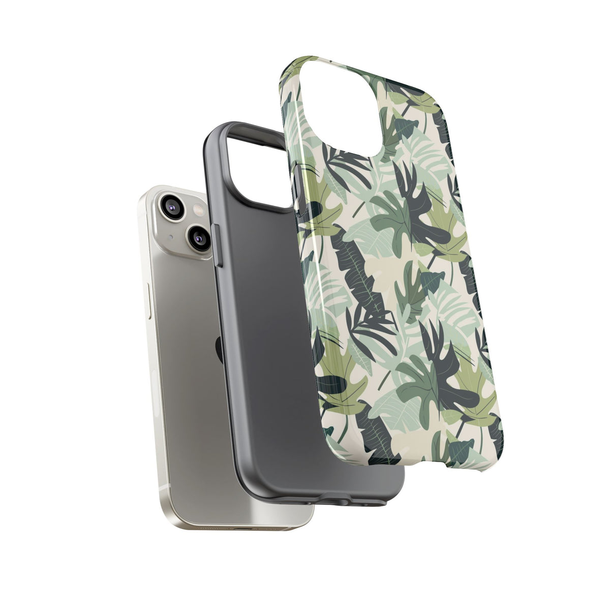 Jungle Pattern Phone Case – Exotic & Lush Design for Your Phone 329