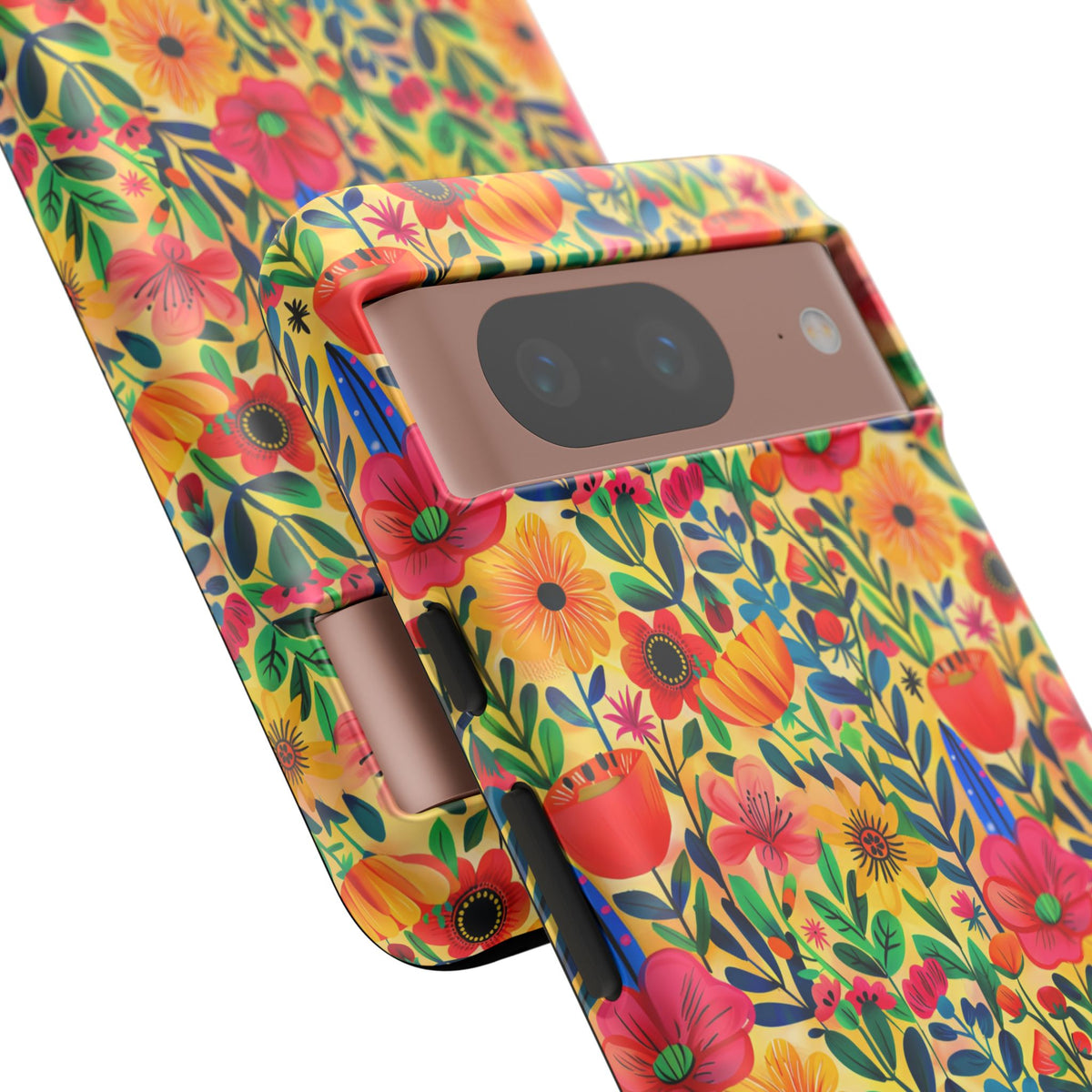 Frida Kahlo's Flower Phone Case – Artistic Elegance for Your Phone 7