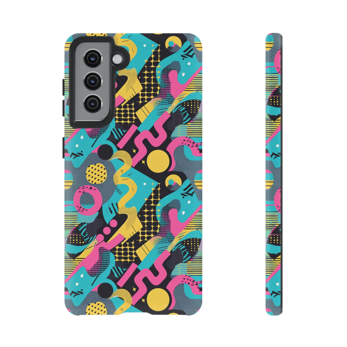 Retro 80s Seamless Phone Case – Vintage Style Meets Modern Protection 138