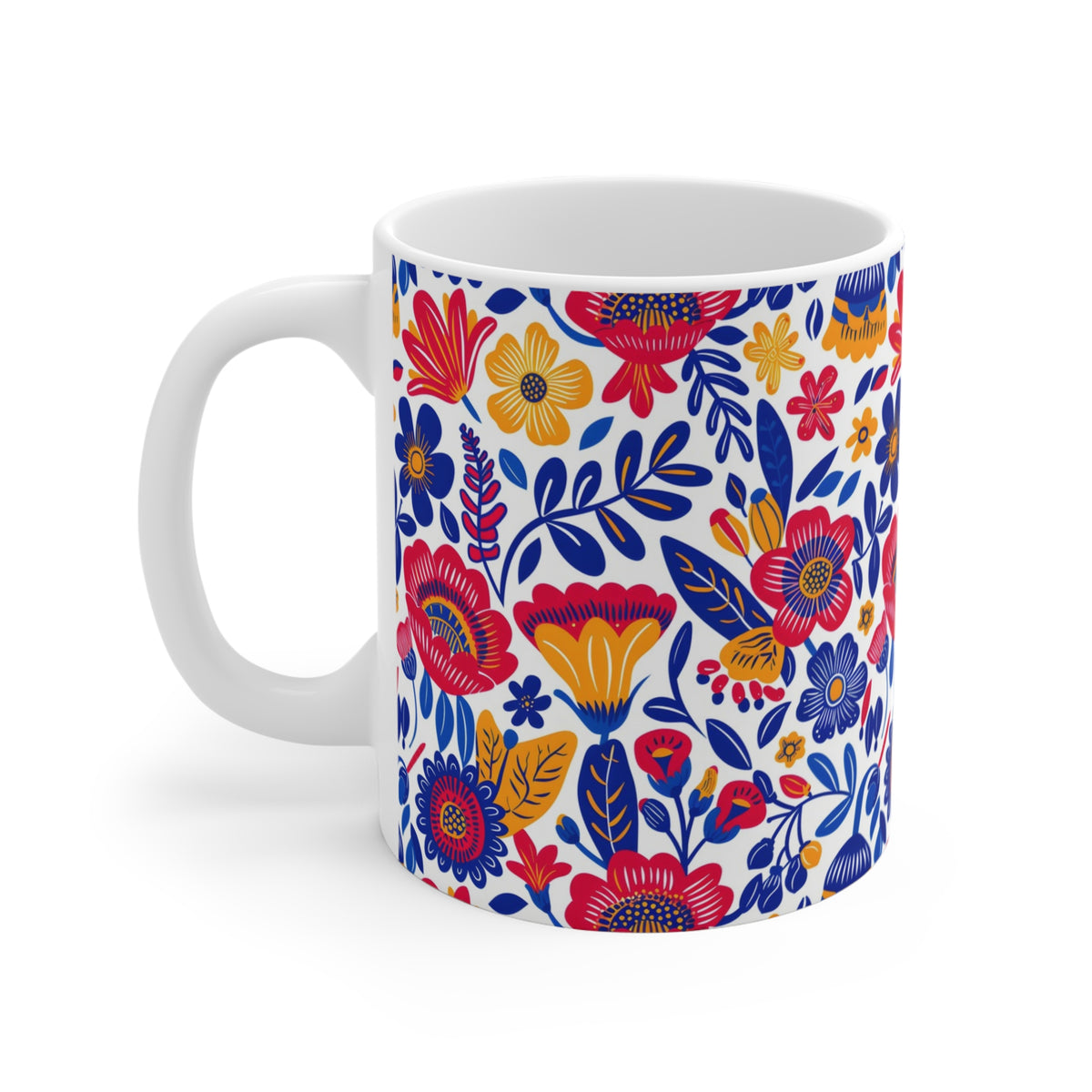 Groove Floral Bohemian Coffee Mug – Perfect for Free Spirits  (22)