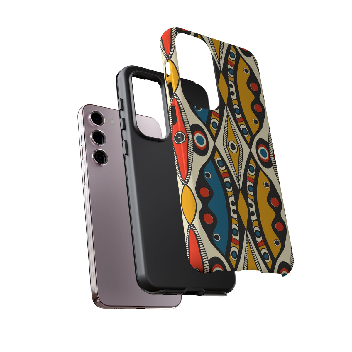 Stylish African Pattern Phone Case – Unique and Vibrant Protection 180