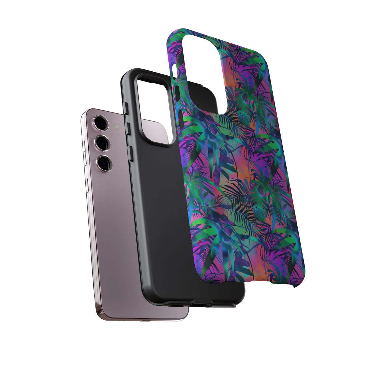 Jungle Pattern Phone Case – Exotic & Lush Design for Your Phone 325