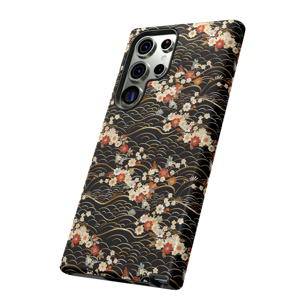 Japanese Pattern Phone Case – Elegant & Timeless Design for Your Phone 097