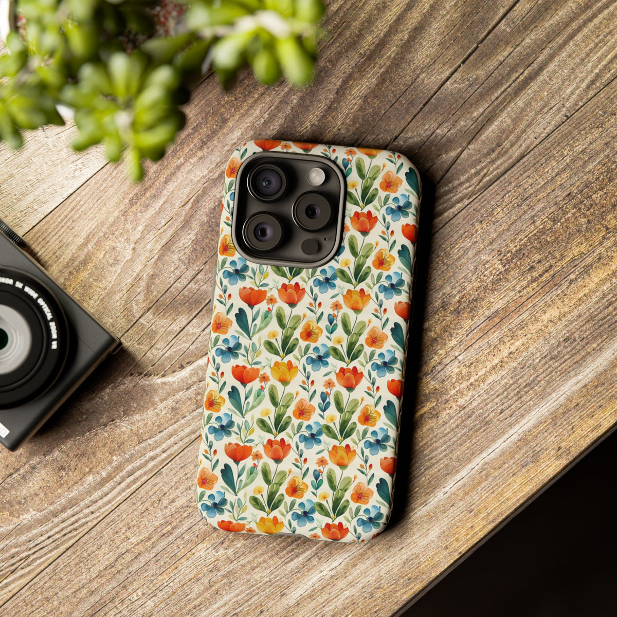 Spring Pattern Phone Case – Fresh & Vibrant Design for Your Phone 398