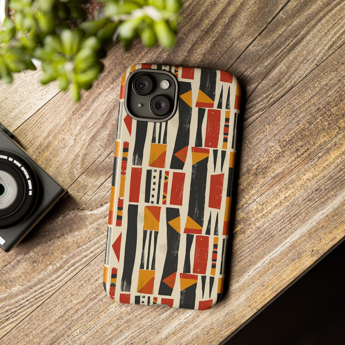 Stylish African Pattern Phone Case – Unique and Vibrant Protection 161