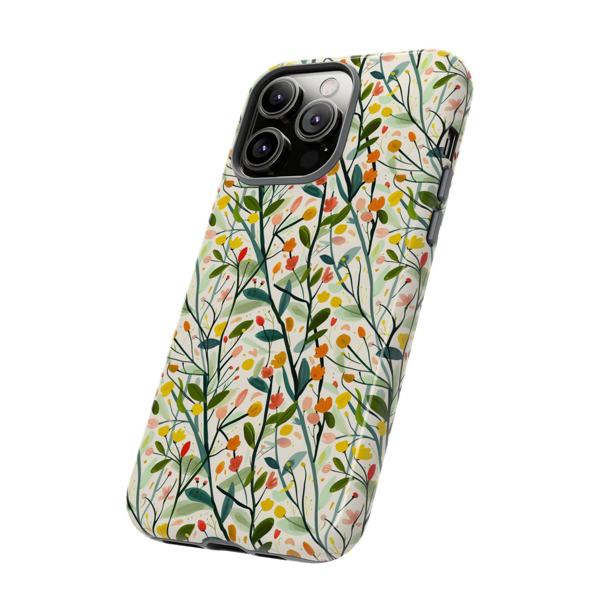 Spring Pattern Phone Case – Fresh & Vibrant Design for Your Phone 598