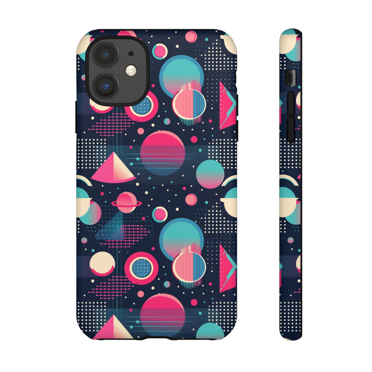 Retro 80s Seamless Phone Case – Vintage Style Meets Modern Protection 095