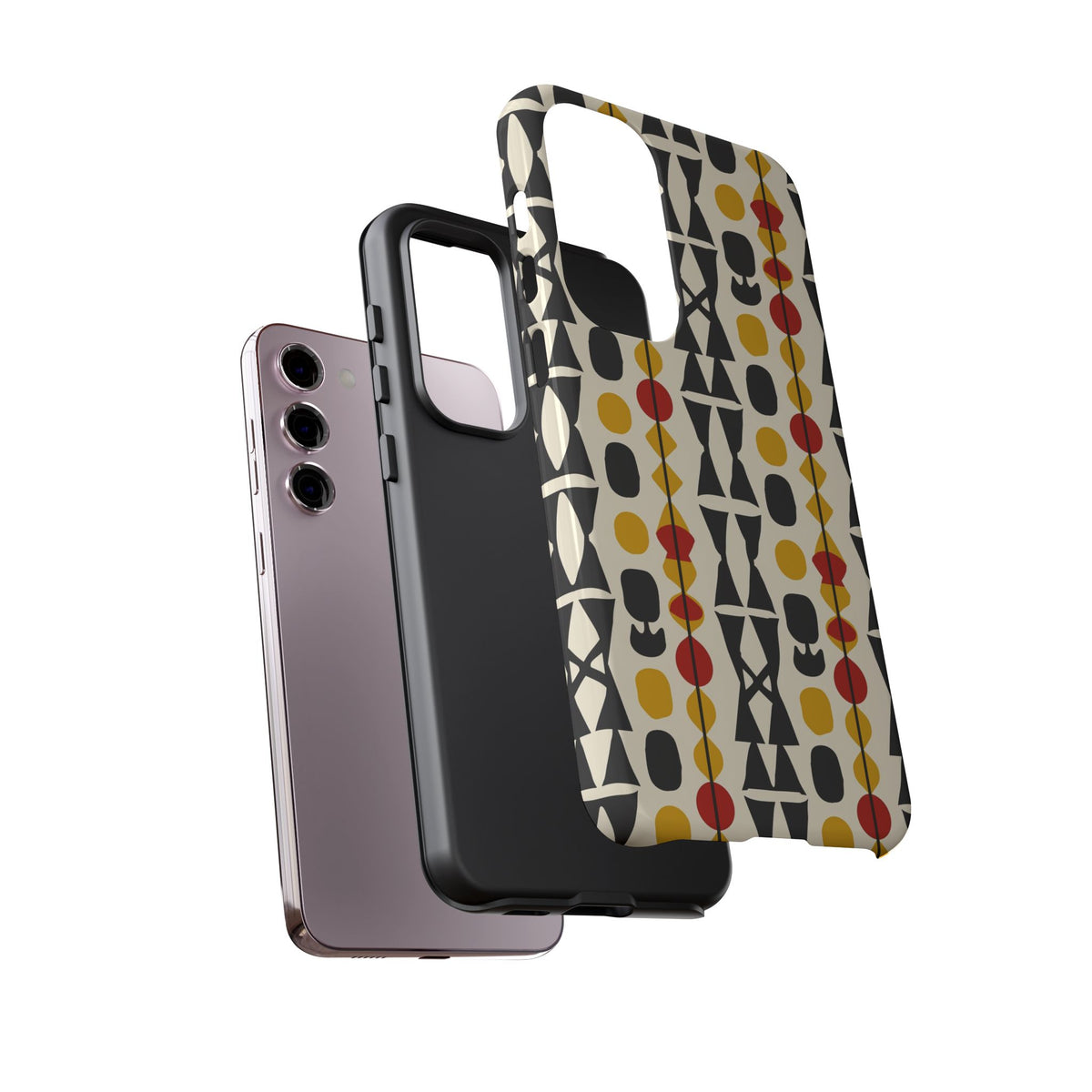 Stylish African Pattern Phone Case – Unique and Vibrant Protection 194