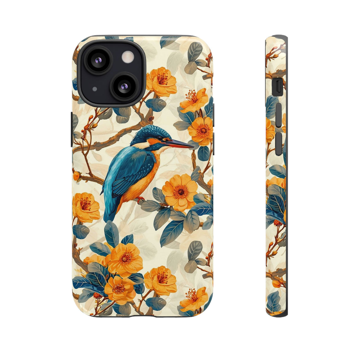 Birds Seamless Pattern Phone Case – Elegant and Timeless Avian Design