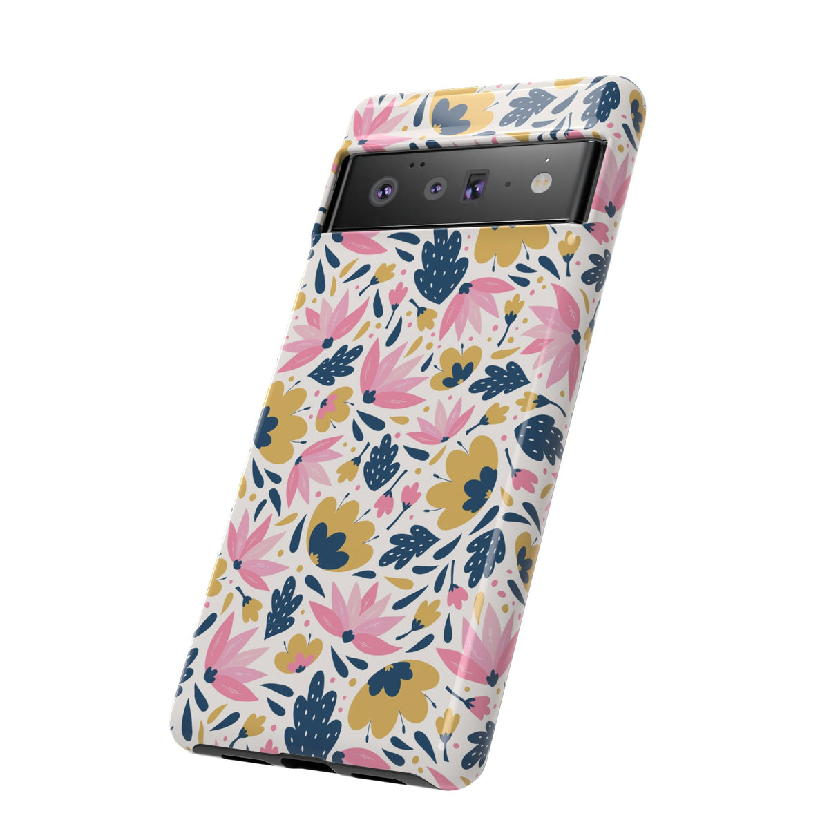 Colorful Little Flower Design Phone Case – Bright and Cheerful Floral Phone Cover 3