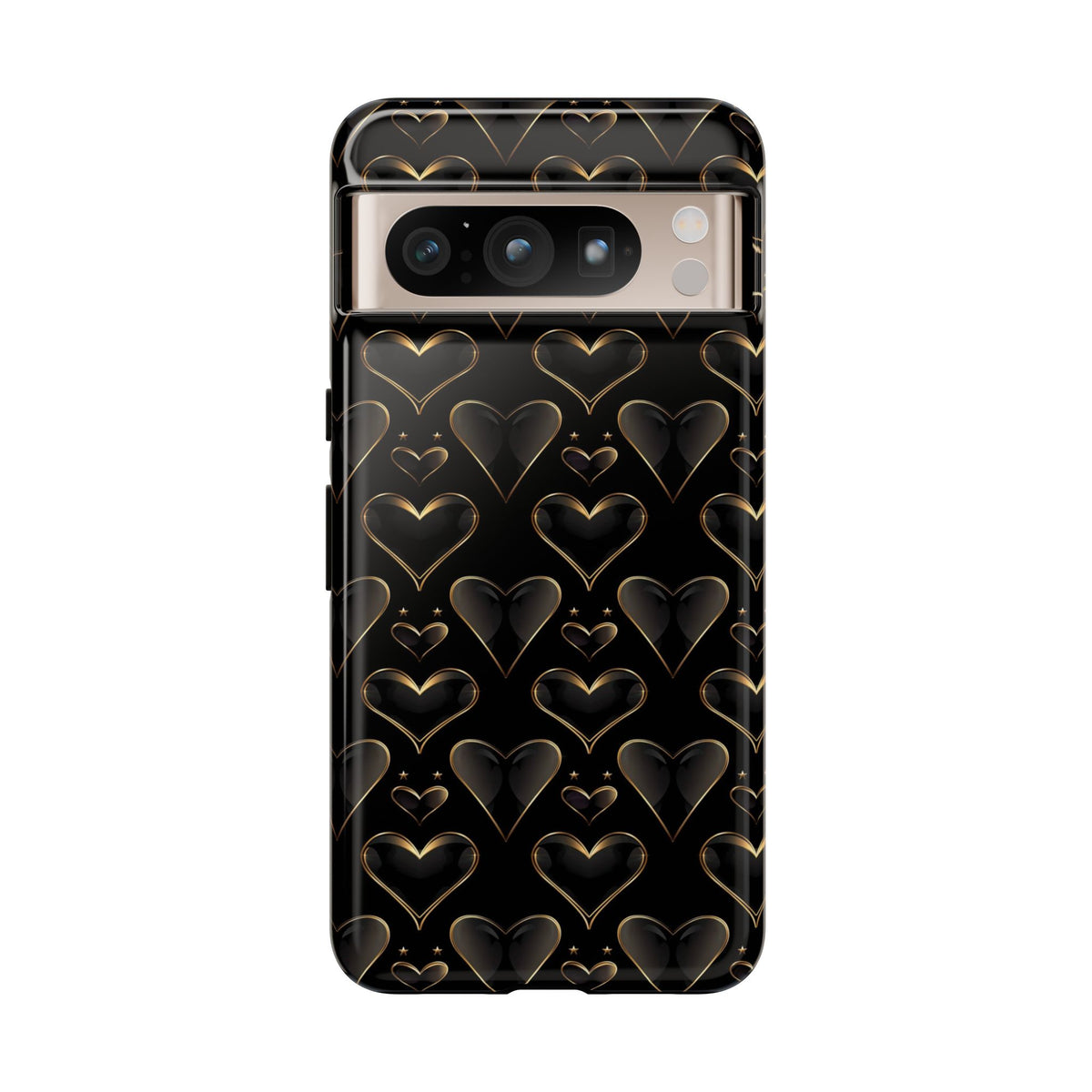 Heart Pattern Phone Case – Stylish & Loving Design for Your Device 362