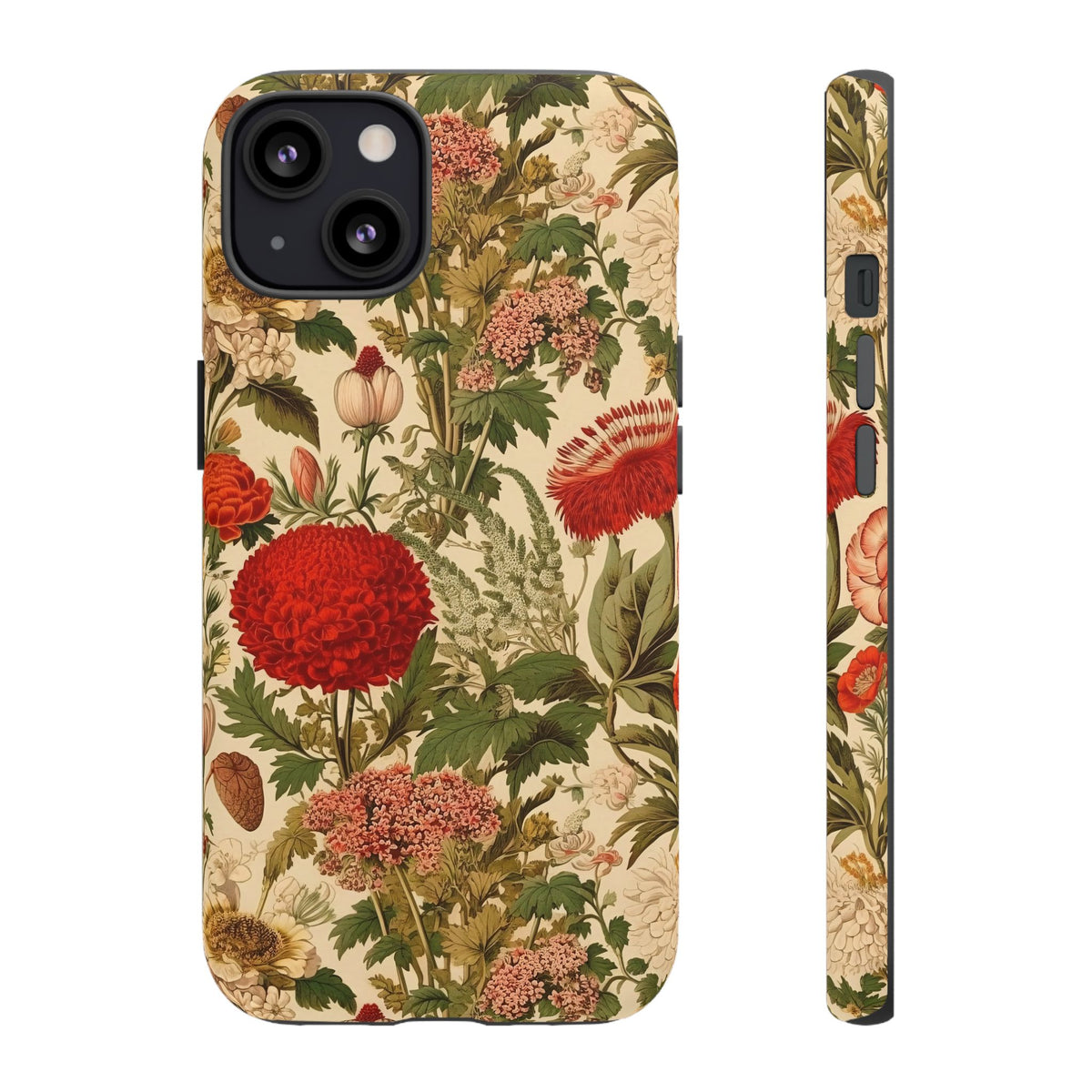 Antique Garden Botanical Phone Case - Vintage Botanical Phone Cover 2