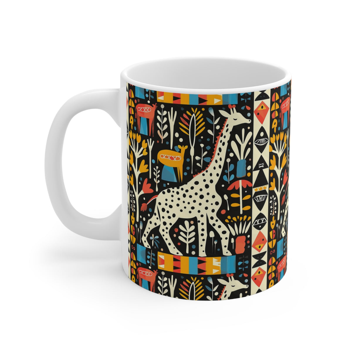 All-Over African Pattern Coffee Mug 597