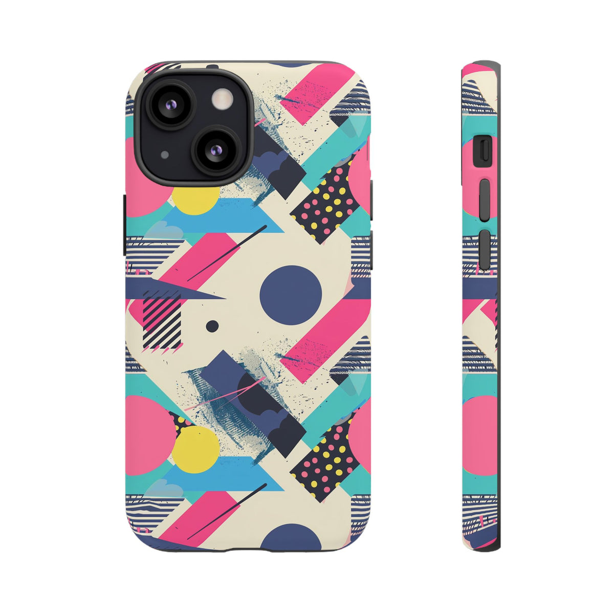 Retro 80s Seamless Phone Case – Vintage Style Meets Modern Protection 089