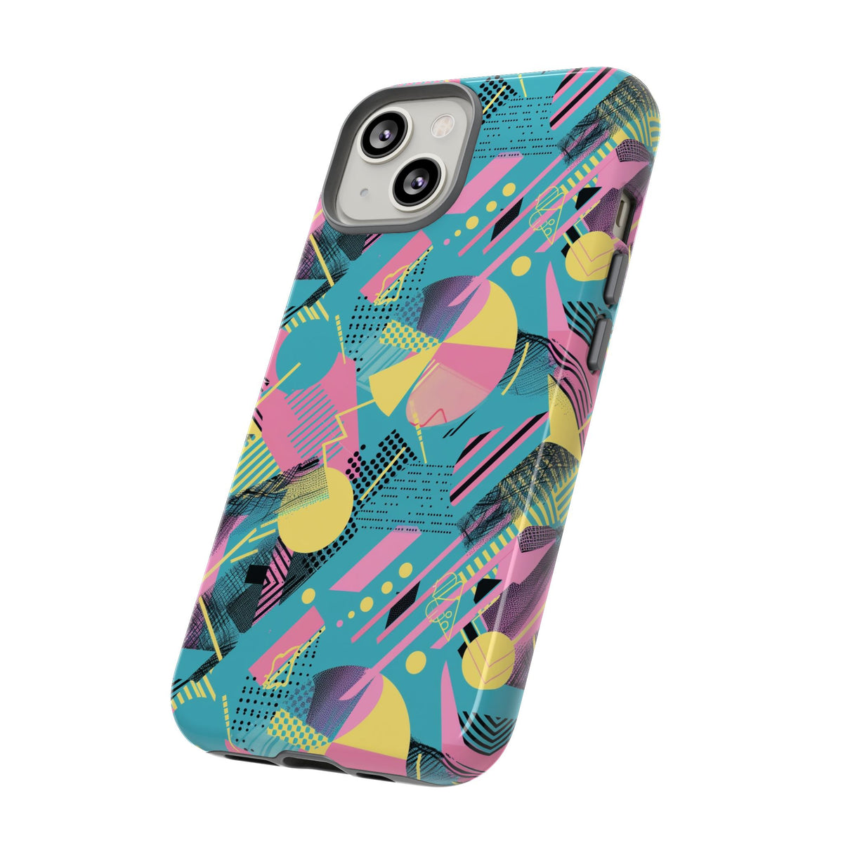 Retro 80s Seamless Phone Case – Vintage Style Meets Modern Protection 083