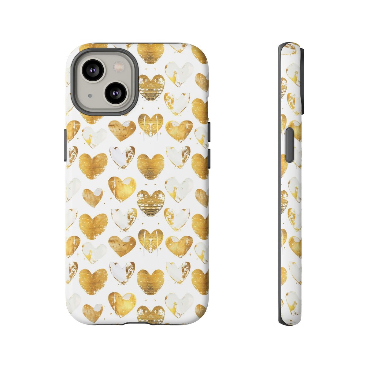 Heart Pattern Phone Case – Stylish & Loving Design for Your Device 369