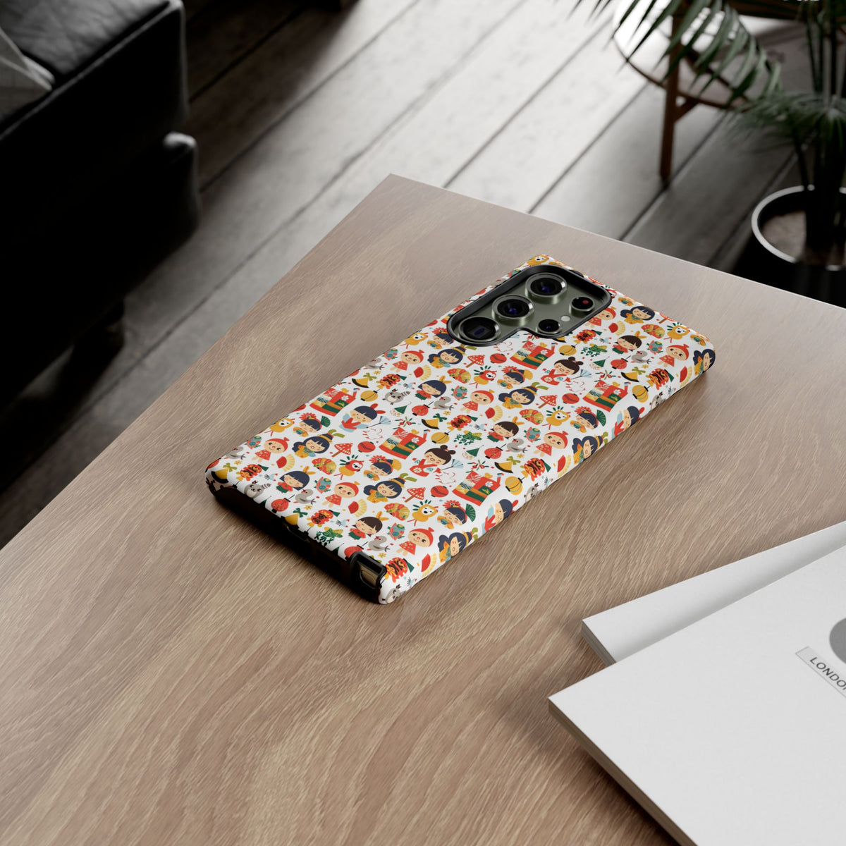 Japanese Pattern Phone Case – Elegant & Timeless Design for Your Phone 102