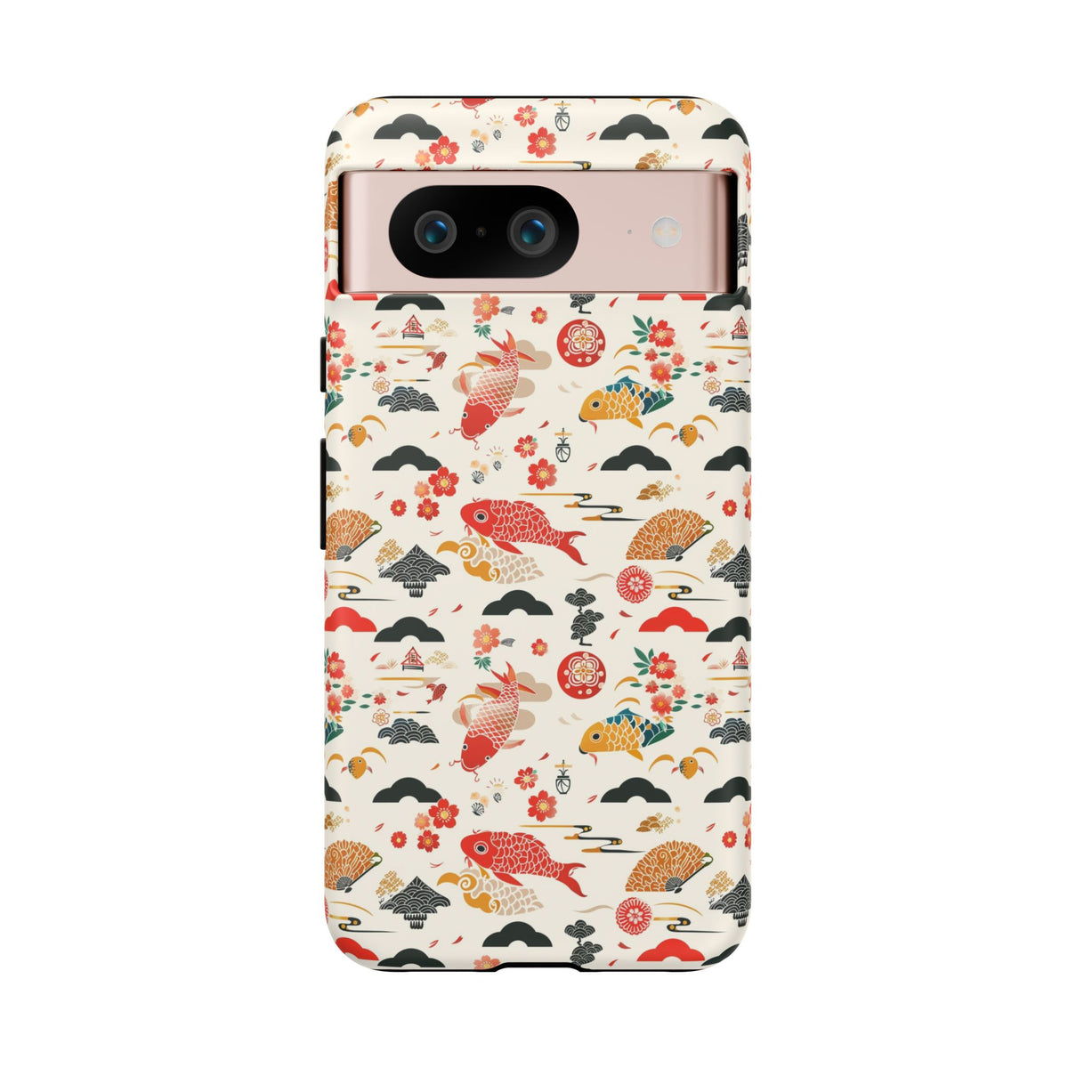 Japanese Pattern Phone Case – Elegant & Timeless Design for Your Phone 154