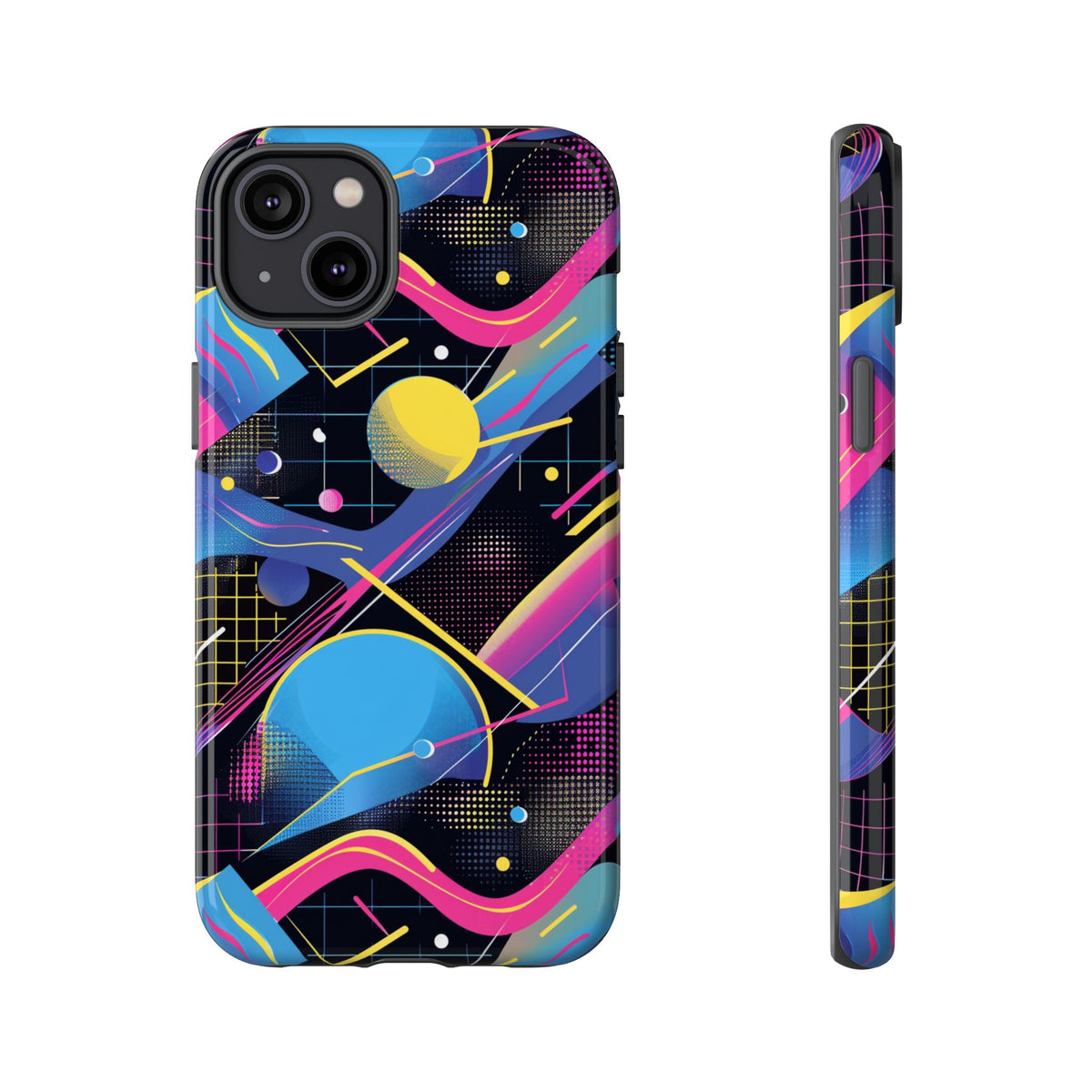 Retro 80s Seamless Phone Case – Vintage Style Meets Modern Protection 14