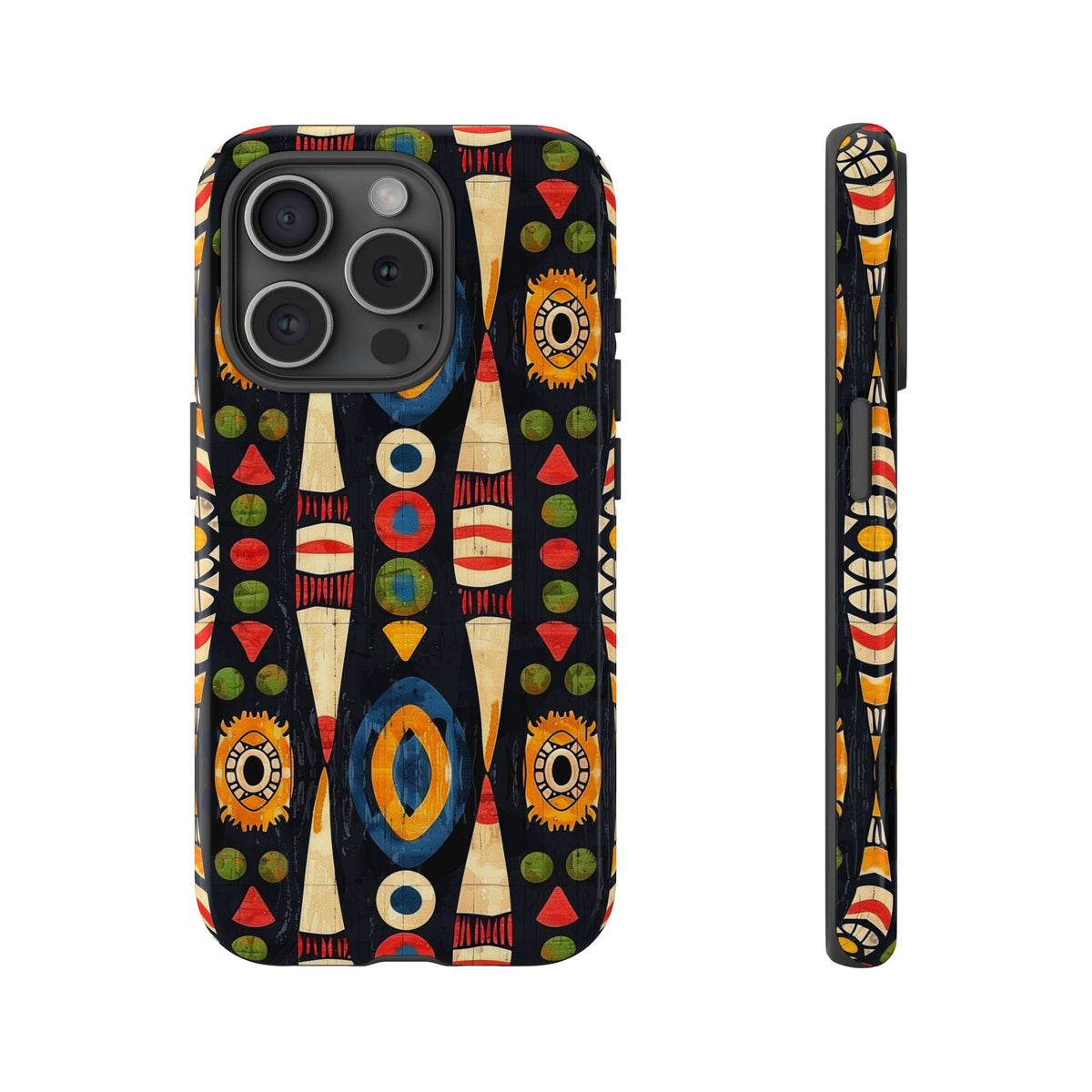 Stylish African Pattern Phone Case – Unique and Vibrant Protection 165