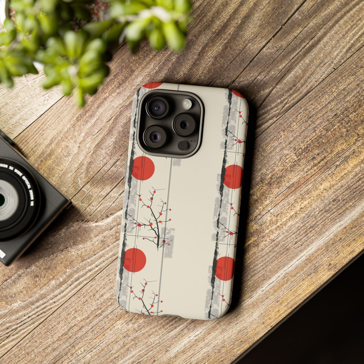 Japanese Pattern Phone Case – Elegant & Timeless Design for Your Phone 004