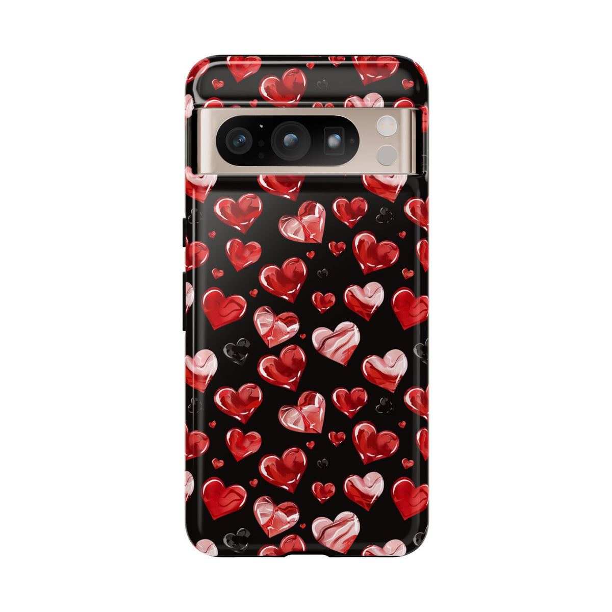 Heart Pattern Phone Case – Stylish & Loving Design for Your Device 365