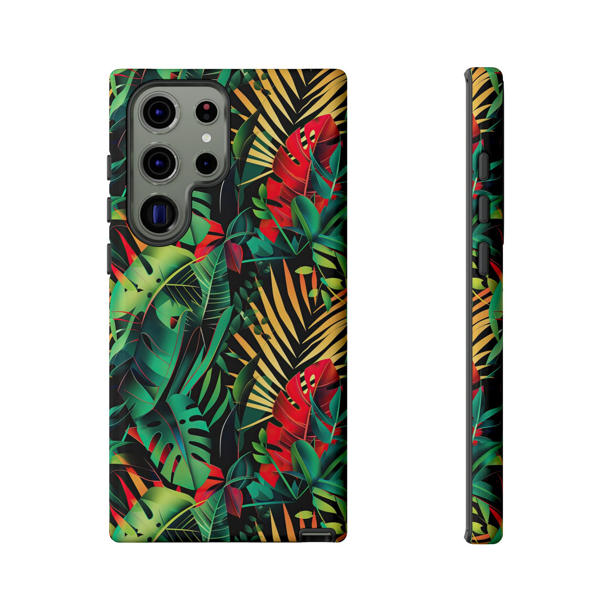 Jungle Collage Phone Case – Vibrant & Durable Nature-Inspired Protection