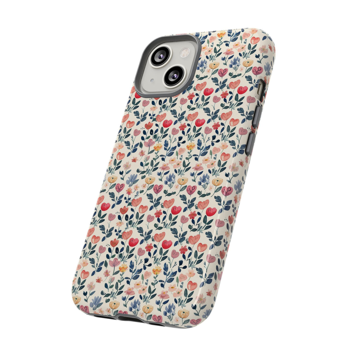 Heart Pattern Phone Case – Stylish & Loving Design for Your Device 261