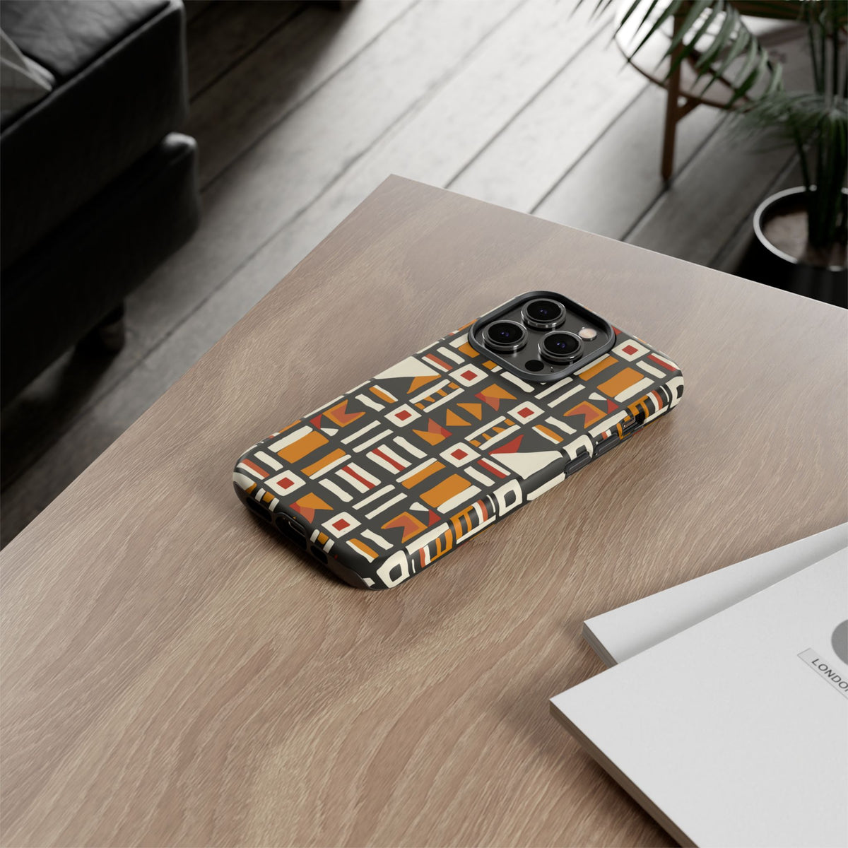 Stylish African Pattern Phone Case – Unique and Vibrant Protection 107