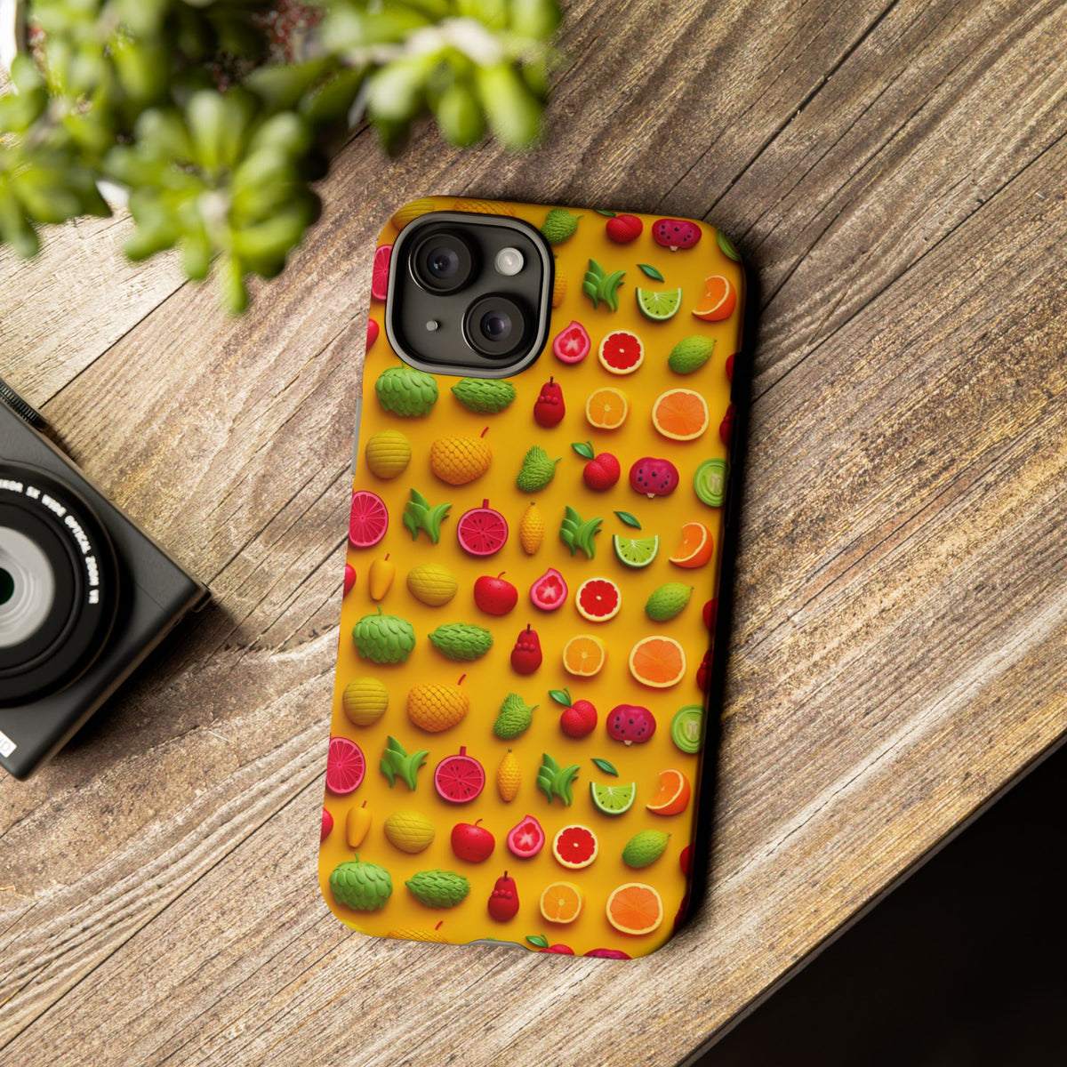 Fruit Pattern Phone Case – Vibrant & Fun Design for Your Smartphone 822