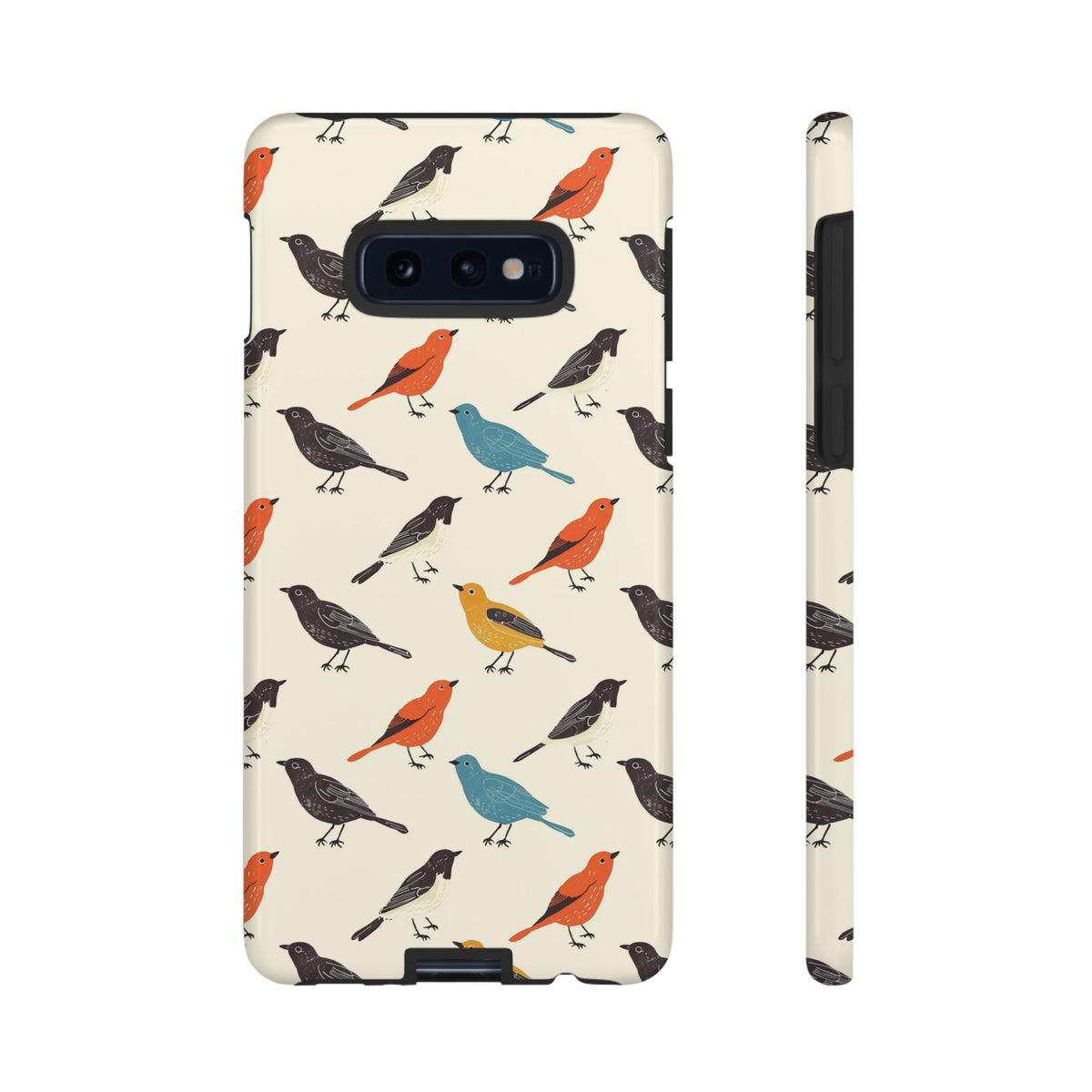 Birds Seamless Pattern Phone Case – Elegant and Timeless Avian Design 5