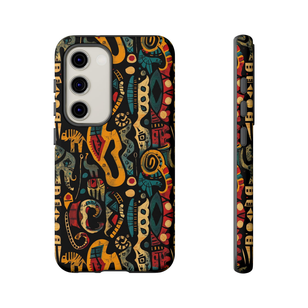 Stylish African Pattern Phone Case – Unique and Vibrant Protection 153