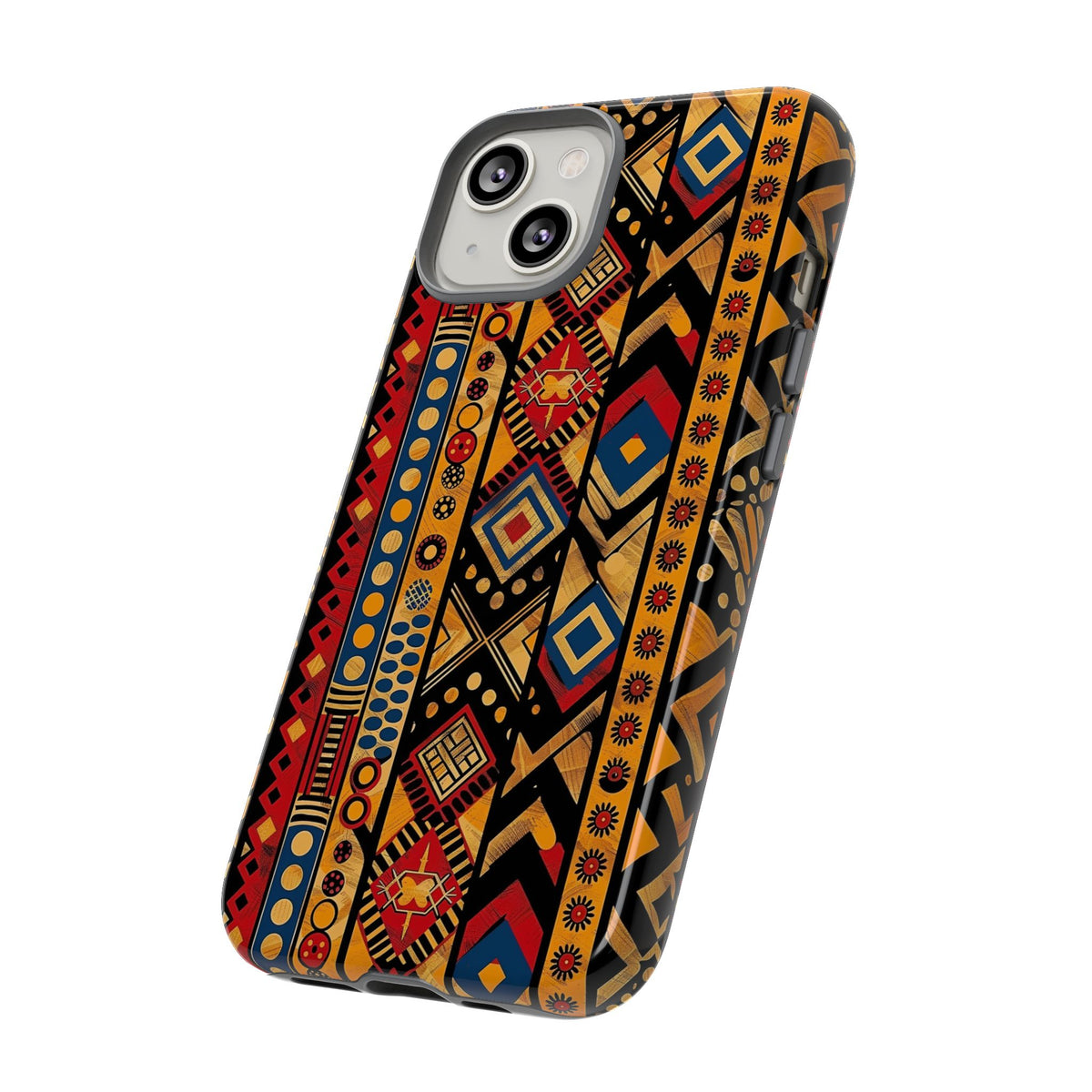 Stylish African Pattern Phone Case – Unique and Vibrant Protection 148