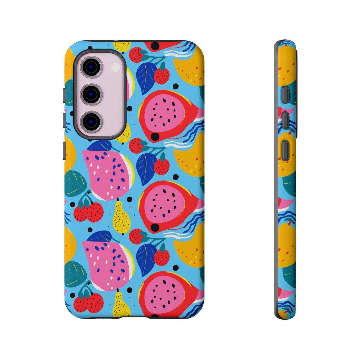 Fruit Pattern Phone Case – Vibrant & Fun Design for Your Smartphone 945