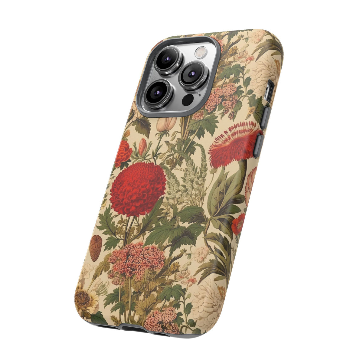 Antique Garden Botanical Phone Case - Vintage Botanical Phone Cover 2