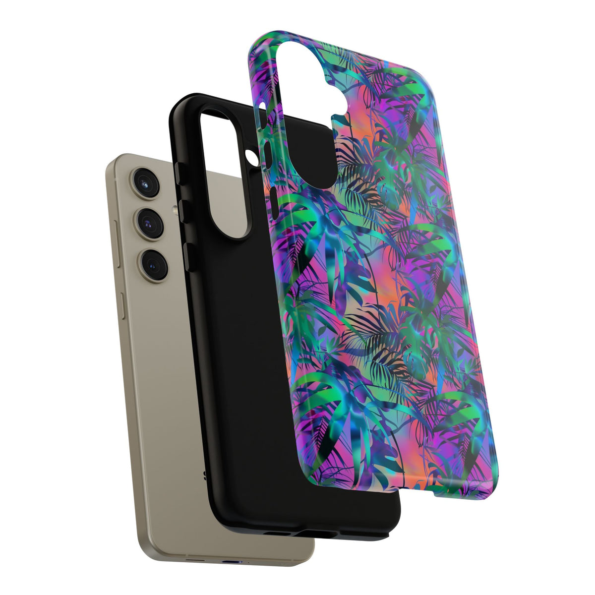 Jungle Pattern Phone Case – Exotic & Lush Design for Your Phone 325