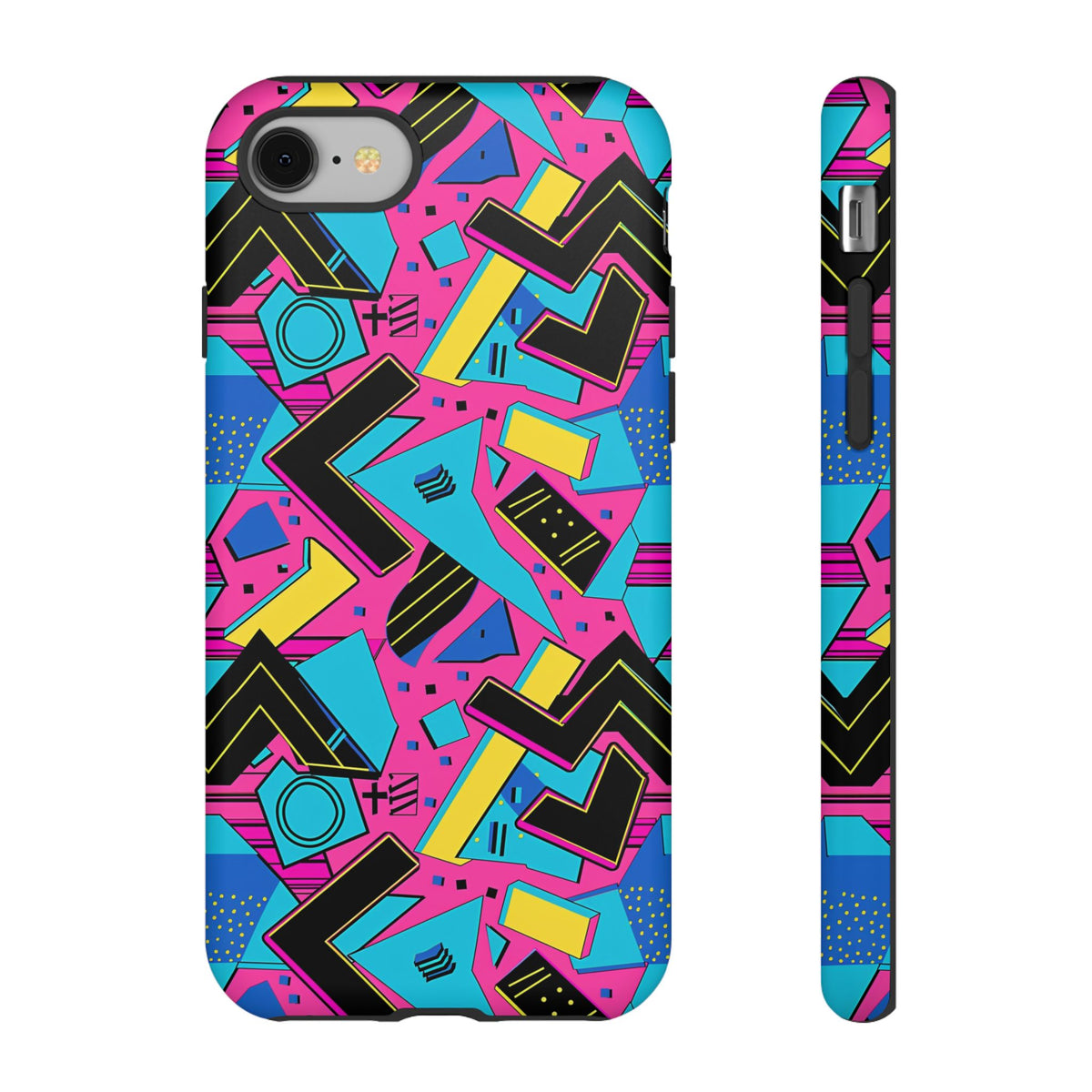 Retro 80s Seamless Phone Case – Vintage Style Meets Modern Protection 081