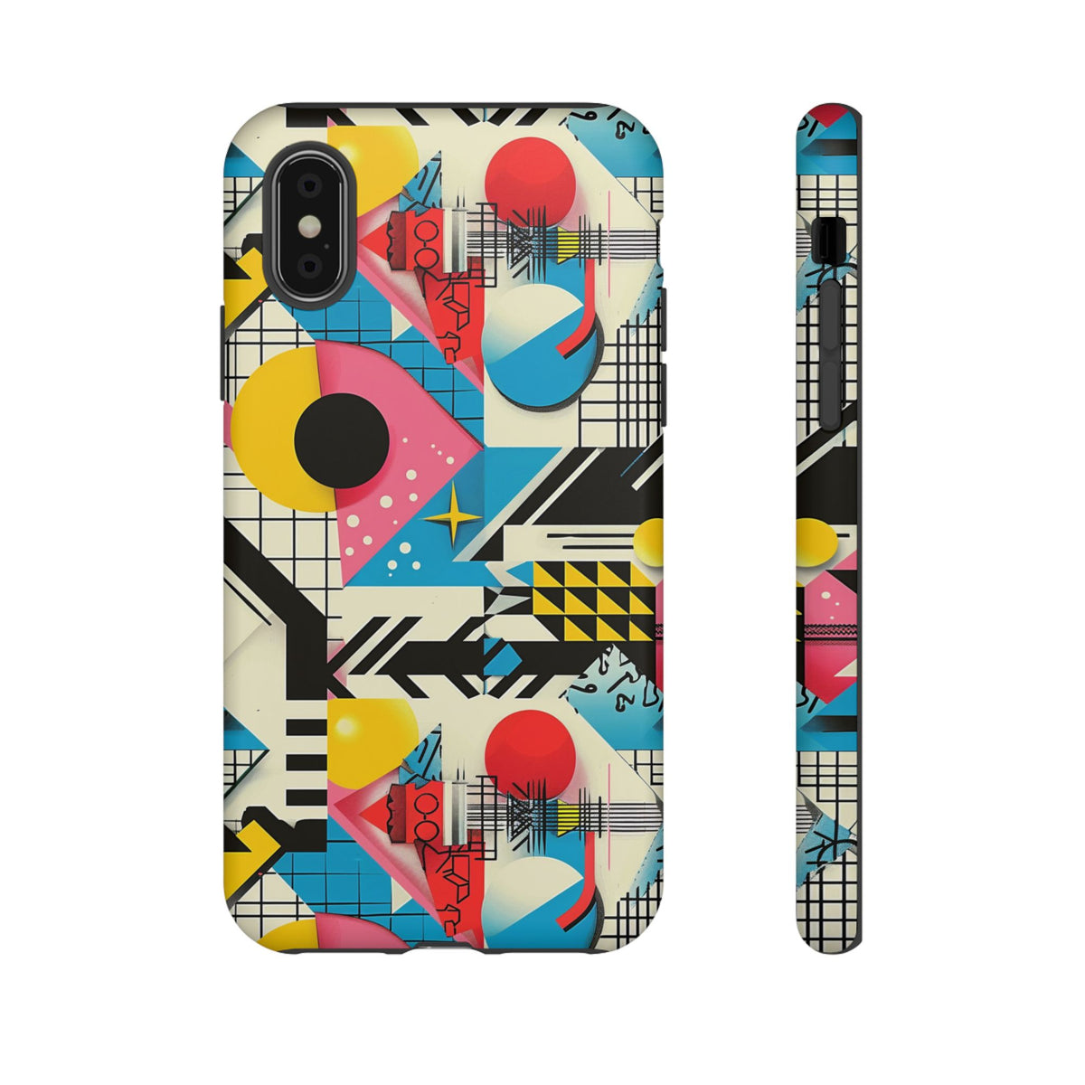 Retro 80s Seamless Phone Case – Vintage Style Meets Modern Protection 6