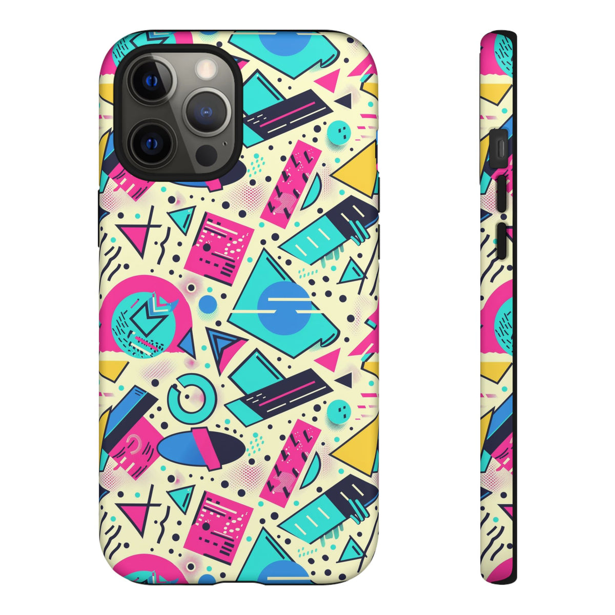 Retro 80s Seamless Phone Case – Vintage Style Meets Modern Protection 087