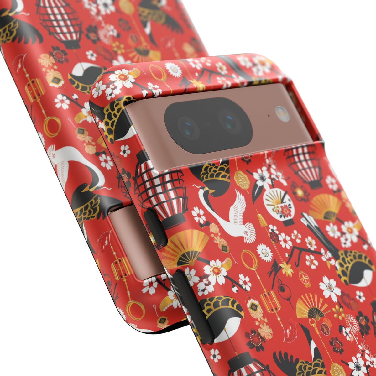 Japanese Pattern Phone Case – Elegant & Timeless Design for Your Phone 056