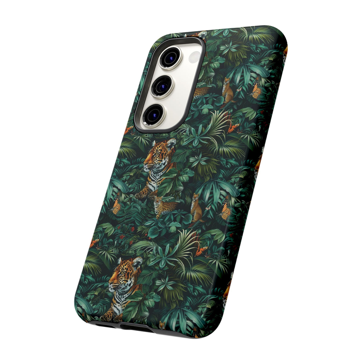 Jungle Pattern Phone Case – Exotic & Lush Design for Your Phone 326