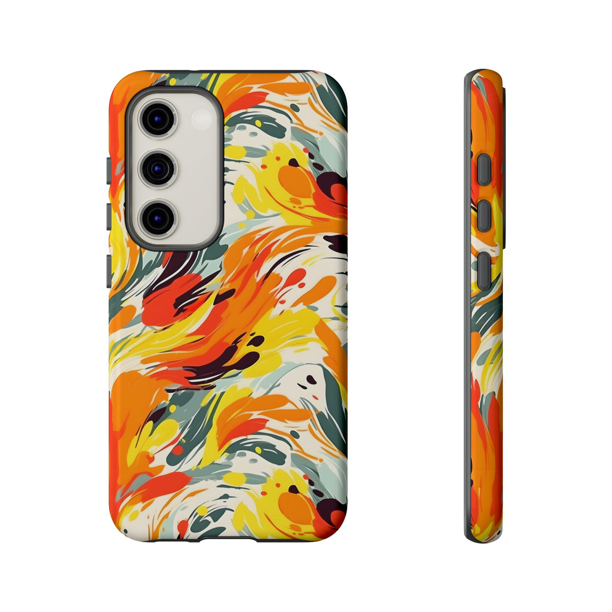 Abstract Painting Design Phone Case – Modern Art-Inspired Phone Cover 5