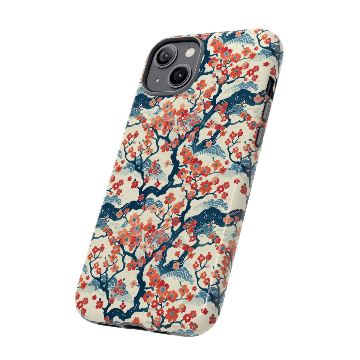 Japanese Pattern Phone Case – Elegant & Timeless Design for Your Phone 104