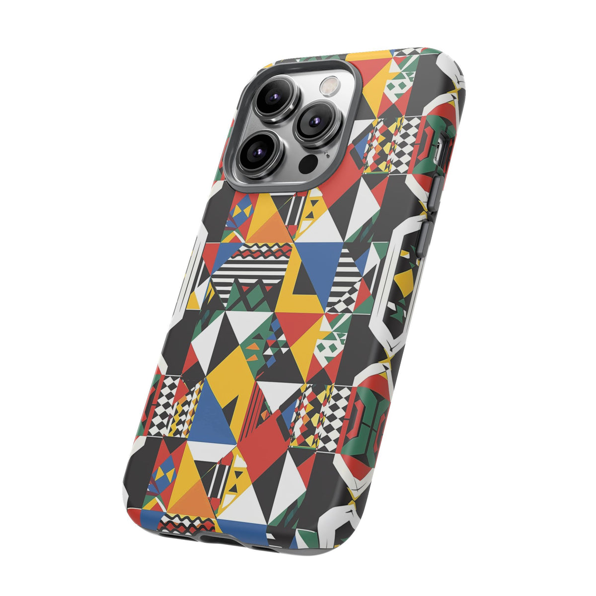 Stylish African Pattern Phone Case – Unique and Vibrant Protection 182