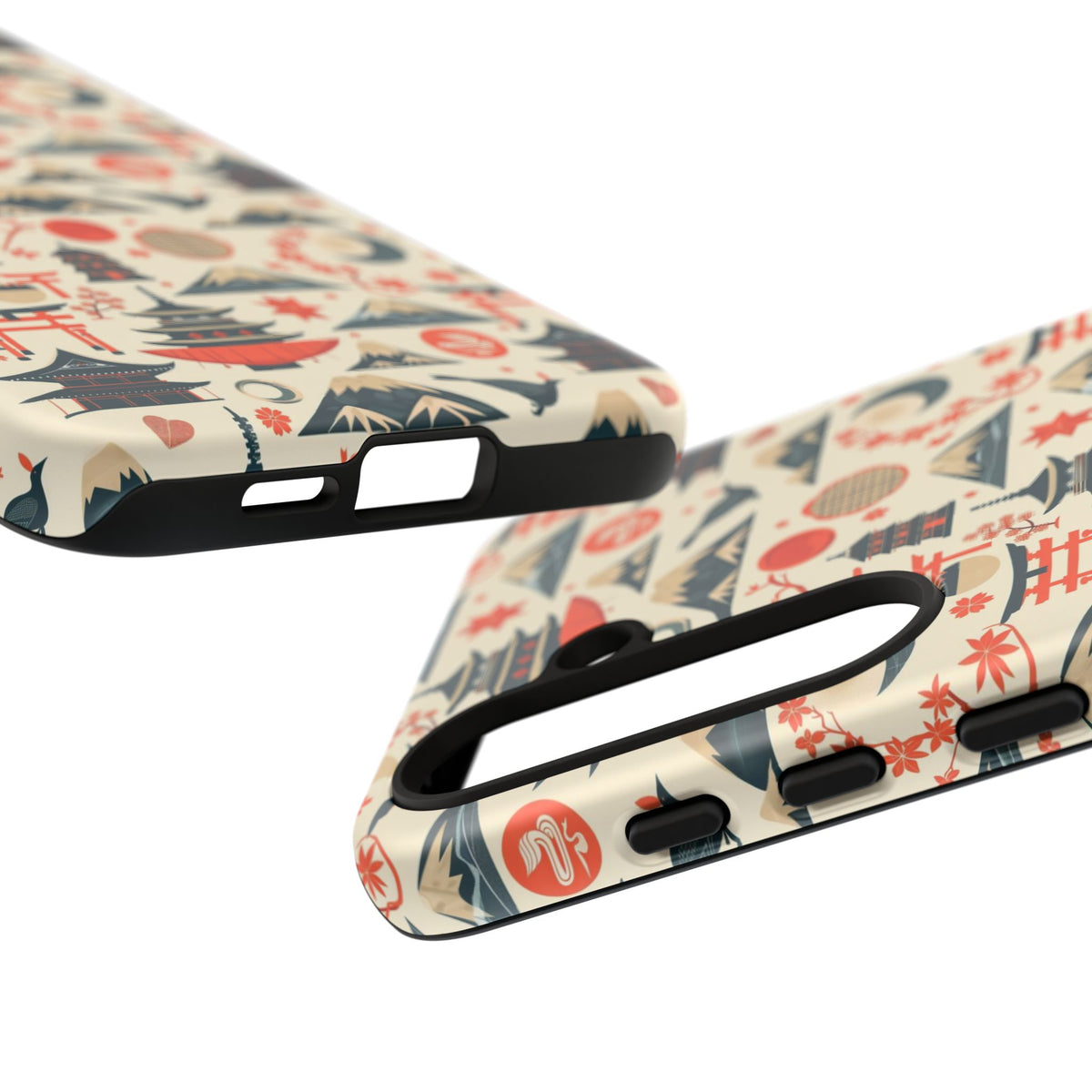 Japanese Pattern Phone Case – Elegant & Timeless Design for Your Phone 140