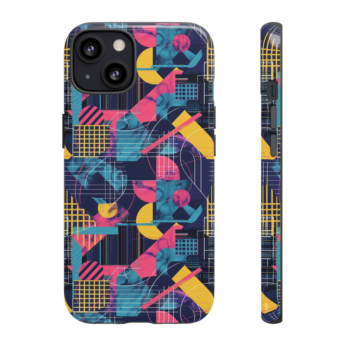 Retro 80s Seamless Phone Case – Vintage Style Meets Modern Protection 188