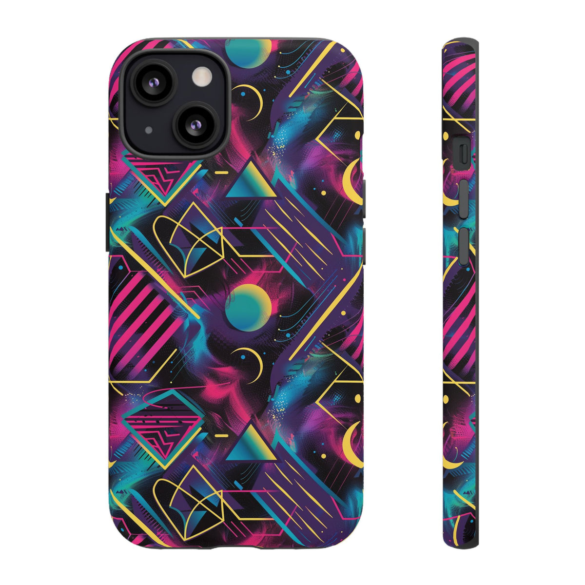 Retro 80s Seamless Phone Case – Vintage Style Meets Modern Protection 076