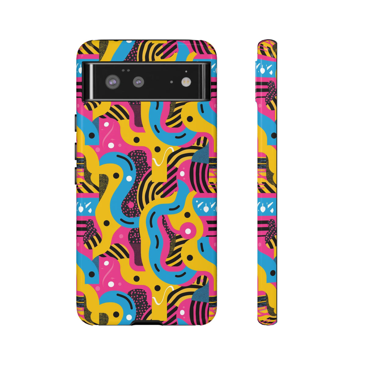 Retro 80s Seamless Phone Case – Vintage Style Meets Modern Protection 109