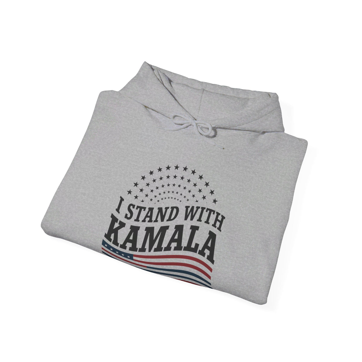 I Stand With Kamala Unisex Hooded Sweatshirt